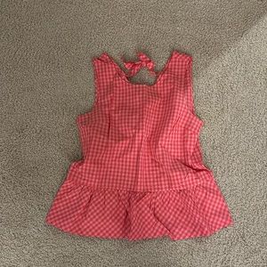 J Crew peplum top